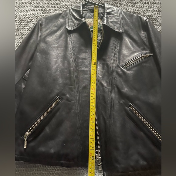 Jigsaw - women’s leather biker jacket - Picture 5 of 6